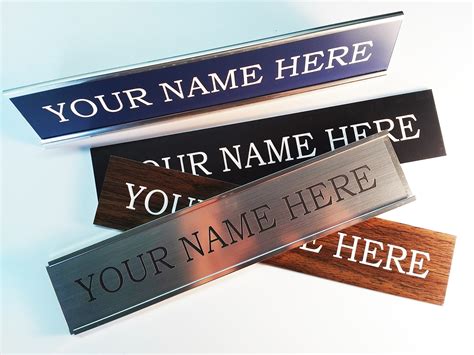 house name plates metal|customized name plates for home.